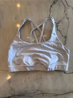 Light Blue Strappy Sports Bralette